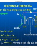 Bài giảng Hóa học đại cương: Chương 4 - Điện hóa