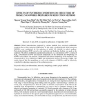 Effects of synthesis conditions on structure of nickel nanowires prepared by reduction method