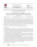 Chemistry of endemic Tanacetum mucroniferum Hub.-Mor. & Grierson extracts and three new sesquiterpene lactones