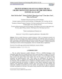 Protein hydrolysis of eggs from the sea urchin tripneustes gratilla by the industrial enzyme alcalase