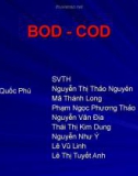 BOD - COD