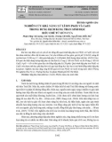 Nghiên cứu khả năng xử lí ion Pb(II) và Cu(II) trong dung dịch bằng than sinh học điều chế từ mùn cưa