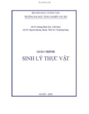 Giáo trình Sinh lý thực vật - GS.TS. Hoàng Minh Tấn