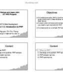 ICT 5 Web Development - Chapter 1.3: Introduction to PHP