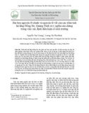 Địa hóa nguyên tố chính và nguyên tố vết của các trầm tích hệ tầng Đồng Ho, Quảng Ninh và ý nghĩa của chúng trong việc xác định điều kiện cổ môi trường