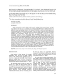 Isolation, screening antimicrobial activity and identification of fungi from marine sediments of the area Thanh Lan, Co To, Vietnam