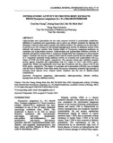 Hypoglycemic activity of fruiting body extracts from Pycnoporus sanguineus (L.: FR.) Murrill mushroom