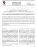 Moderate level of toxic boron causes differential regulation of microRNAs related to jasmonate and ethylene metabolisms in Arabidopsis thaliana