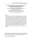 Genetic variations of filaggrin encoding gene (FLG) in the Vietnamese population revealed from whole exome sequencing