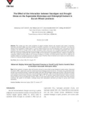 The effect of the interaction between genotypes and drought stress on the superoxide dismutase and chlorophyll content in durum wheat landraces