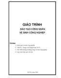 GIÁO TRÌNH ĐÀO TẠO CÔNG NHÂN VỆ SINH CÔNG NGHIỆP