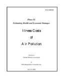 Phase II: Estimating Health and Economic Damages (ILLNESS COSTS OF AIR POLLUTION)