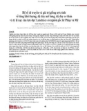 Hệ số di truyền và giá trị giống ước tính về tăng khối lượng, độ dày mỡ lưng, độ dày cơ thăn và tỷ lệ nạc của lợn đực Landrace có nguồn gốc từ Pháp và Mỹ