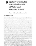 WETLAND AND WATER RESOURCE MODELING AND ASSESSMENT: A Watershed Perspective - Chapter 9