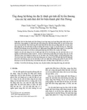 Ứng dụng hệ thông tin địa lý đánh giá tính dễ bị tổn thương của các hệ sinh thái đới bờ biển thành phố Hải Phòng