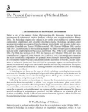 WETLAND PLANTS: BIOLOGY AND ECOLOGY - CHAPTER 3