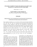 Tổng hợp và nghiên cứu khả năng phát quang phức chất picolinat của một số nguyên tố đất hiếm