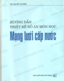 Hướng dẫn thiết kế đồ án Mạng lưới cấp nước