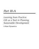 GIS for SUSTAINABLE DEVELOPMENT - PART 3A