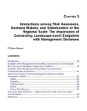 Regional Scale Ecological Risk Assessment - Chapter 3