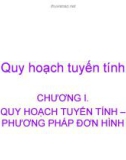 Quy hoạch tuyến tính - Phương pháp đơn hình