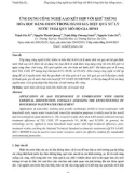 Ứng dụng công nghệ AAO kết hợp với khử trùng hóa học bằng ozon trong đánh giá hiệu quả xử lý nước thải quy mô hộ gia đình