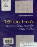 Công nghiệp thực phẩm và quá trình tối ưu hóa: Phần 1