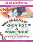 Khoa học - Công nghệ và những điều bạn nên biết