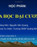 Bài gảng Hóa học đại cương - Bài 4: Một số phương pháp xác định khối lượng mol phương trình của chất khí hay chất lỏng dễ bay hơi