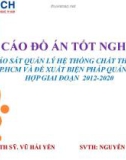 Khảo sát quản lý hệ thống chất thải rắn quận 5 - tphcm và đề xuất biện pháp quản lý phù hợp giai đoạn 2012-2020