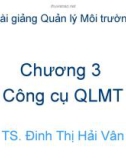 Bài giảng Quản lý môi trường ( TS Đinh Thị Hải Vân) - Chương 3