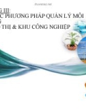 Bài giảng Quản lý môi trường: Chương 3