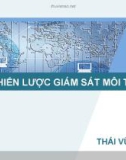 Bài giảng Quan trắc môi trường: Bài 1 - Thái Vũ Bình