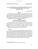 Các giá trị nổi bật ở vùng đồng bằng sông Cửu Long của vùng núi đá vôi Hà Tiên – Kiên Lương tỉnh Kiên Giang