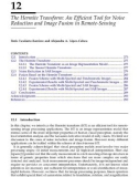 Image Processing for Remote Sensing - Chapter 12