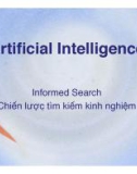 Lecture Artificial intelligence - Lesson 3: Informed search