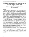 Tổng quan hoạt động nghiên cứu khoa học và công nghệ biển của Viện Hải dương học giai đoạn 2015-2020