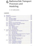 Radionuclide Concentrations in Foor and the Environment - Chapter 6