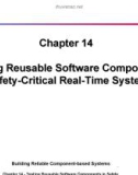 Lecture Building reliable component-based systems - Chapter 14: Testing reusable software components in safety-critical real-timesystems