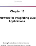 Lecture Building reliable component-based systems - Chapter 18: A framework for integrating business applications