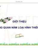 Bài giảng Giới thiệu tổng quan năm loại hình thiên tai