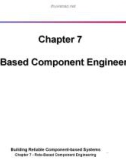 Lecture Building reliable component-based systems - Chapter 7: Role-based component engineering