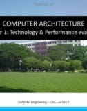 Lecture Computer Architecture - Chapter 1: Technology and Performance evaluation