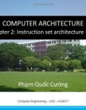 Lecture Computer Architecture - Chapter 2: Instruction set architecture - ISA