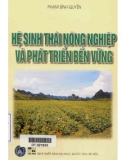 Giáo trình Hệ sinh thái nông nghiệp và phát triển bền vững: Phần 1