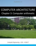 Lecture Computer Architecture - Chapter 3: Computer arithmetic