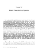 Analysis and Control of Linear Systems - Chapter 16