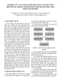 Nghiên cứu xây dựng bản đồ ngập lụt do nước biển dâng trong tình huống bão mạnh, siêu bão tỉnh Thanh Hóa