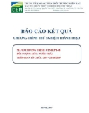 Báo cáo kết quả chương trình thử nghiệm thành thạo - CEM-LPT-48, mẫu nước thải