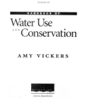 Water use and conservation